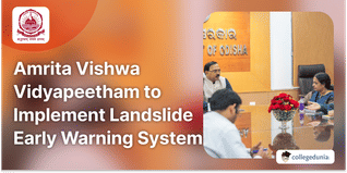 Amrita Vishwa Vidyapeetham and Odisha Govt to Implement Landslide Early Warning System